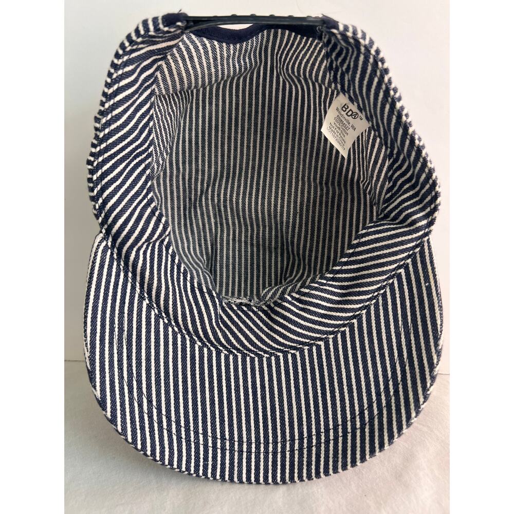 Chuggington Railroad Hat Cap Blue White Stripe Youth Size - Picture 6 of 7